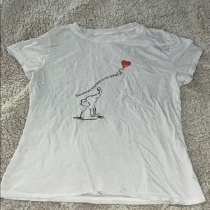 White Graphic T-shirt